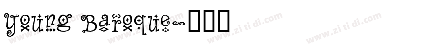Young Baroque字体转换